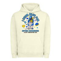 Pigment Pistachio i wear blue for autism awareness Urban Hoodie - JahusDesignShop