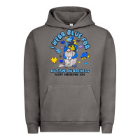 Pigment Tornado i wear blue for autism awareness Urban Hoodie - JahusDesignShop