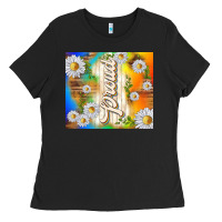 Black proud with daisies Ladies Tee - TumblerDesignByShophia