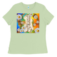 Matcha proud with daisies Ladies Tee - TumblerDesignByShophia