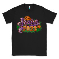 Black Senior 2023 basketball Classic Tee - HowdyJamesFarm