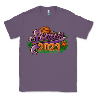 Lavender Senior 2023 basketball Classic Tee - HowdyJamesFarm