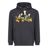 Smoke easter cows with chicks Heavyweight Hoodie - AdoDesignShop