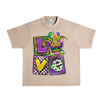 French Oak love mardi gras Urban Heavy Tee - OliviaCreatesArt
