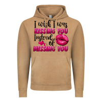 Vintage Camel I wish i was kissing you instead of missing you Vintage Hoodie - FaDigitalArtStudio