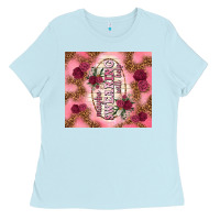 Baby Blue maybe swearing will help Ladies Tee - TumblerDesignByShophia