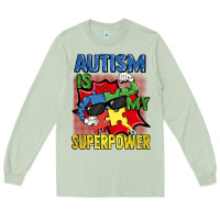 Matcha Autism is my superpower Autism Awareness Day Long Sleeve Tee - FaDigitalArtStudio
