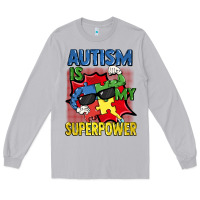 Moon Dust Autism is my superpower Autism Awareness Day Long Sleeve Tee - FaDigitalArtStudio