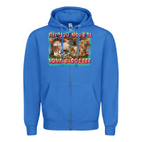 True Royal all you need is love & coffee Zipper Hoodie - BarkalooDesign