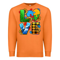 Carrot love with heart sunflower Premium Sweatshirt - AdoDesignShop