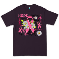 Plum Breast Cancer Premium Tee - NancyCooperArtShop