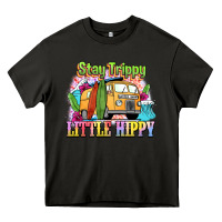 Asphalt stay trippy little hippy Heavy Core Tee - NancyCooperArtShop