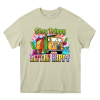 Mossy stay trippy little hippy Heavy Core Tee - NancyCooperArtShop