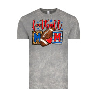 Cloud Rock Football mom red and blue team color mother's day Vintage Tee - HowdyJamesFarm