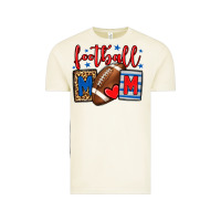 Vintage Arctic Football mom red and blue team color mother's day Vintage Tee - HowdyJamesFarm