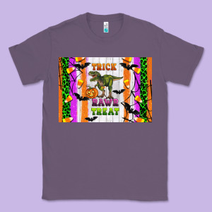 Trick Rawr Treat Kids Bottle Classic Tee Designed By Artiststas