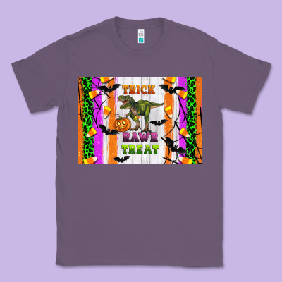 Trick Rawr Treat Kids Bottle Classic Tee Designed By Artiststas