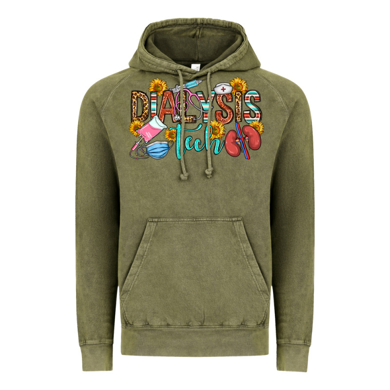 Dialysis Tech Vintage Hoodie by OliviaCreatesArt | Teevron