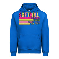 Cobalt retro softball png Urban Hoodie - JahusDesignShop