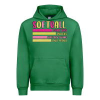 Emerald retro softball png Urban Hoodie - JahusDesignShop