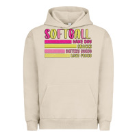 Pigment French Oak retro softball png Urban Hoodie - JahusDesignShop