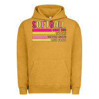 Pigment Peanut Butter retro softball png Urban Hoodie - JahusDesignShop