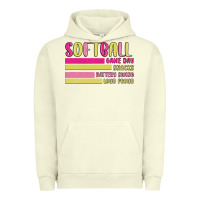 Pigment Pistachio retro softball png Urban Hoodie - JahusDesignShop