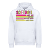 White retro softball png Urban Hoodie - JahusDesignShop