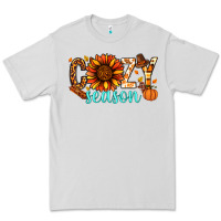 Dove Grey Cozy season Thanksgiving Premium Tee - NancyCooperArtShop