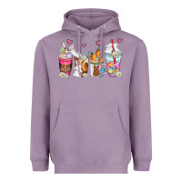 Lavender easter coffee cups Heavyweight Hoodie - AdoDesignShop