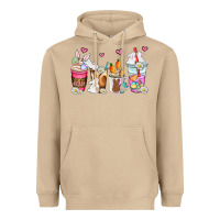 Mushroom easter coffee cups Heavyweight Hoodie - AdoDesignShop