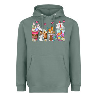 Sage easter coffee cups Heavyweight Hoodie - AdoDesignShop