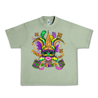 Oil Green mardi gras mask Urban Heavy Tee - OliviaCreatesArt