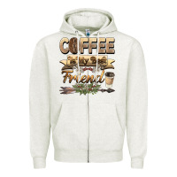 Coffee Is My Best Friend Zipper Hoodie | Teevron