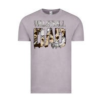 No Background Volleyball Dad Vintage Tee | Teevron