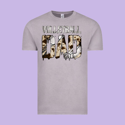 No Background Volleyball Dad Vintage Tee Designed By Jasminsmagicworld