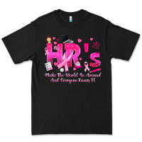 Black breast cancer hr human resources Premium Tee - texasbilliewilder