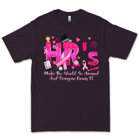 Plum breast cancer hr human resources Premium Tee - texasbilliewilder