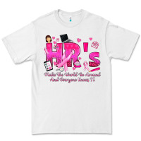 White breast cancer hr human resources Premium Tee - texasbilliewilder