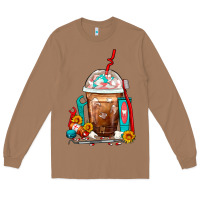 Toasted Coconut Dentist Frappe Coffee Long Sleeve Tee - FaDigitalArtStudio