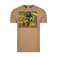 Vintage Coffee St. Pat Rex Day Vintage Tee - CowGirlArtShop
