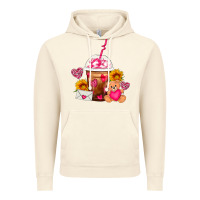 Vintage Artic Valentines Day Frappe Coffee Vintage Hoodie - FaDigitalArtStudio