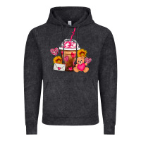 Vintage Black Valentines Day Frappe Coffee Vintage Hoodie - FaDigitalArtStudio