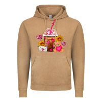 Vintage Camel Valentines Day Frappe Coffee Vintage Hoodie - FaDigitalArtStudio