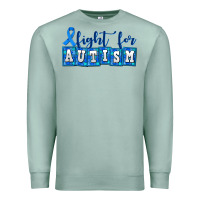 Seafoam fight for autism Premium Sweatshirt - AdoDesignShop