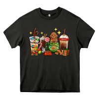 Asphalt Christmas coffee cups with Poodle Heavy Core Tee - RanaPortraitStore