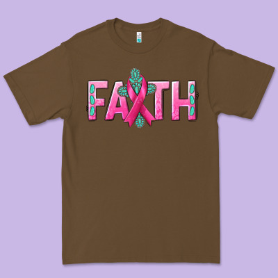 Cancer Faith With Gemstone Premium Tee Designed By Nancycooperartshop