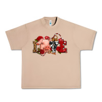 Burro love with pig olivia Urban Heavy Tee - OliviaCreatesArt