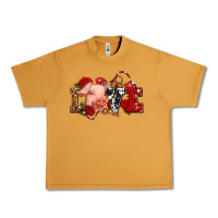 Peanut Butter love with pig olivia Urban Heavy Tee - OliviaCreatesArt