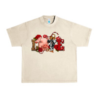 Sandshell love with pig olivia Urban Heavy Tee - OliviaCreatesArt